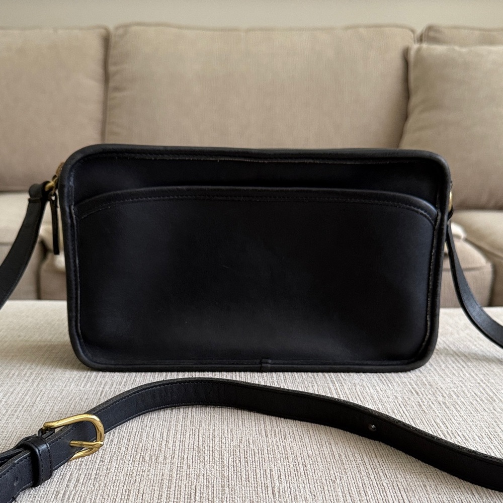 Coach Vintage Black Leather Bag